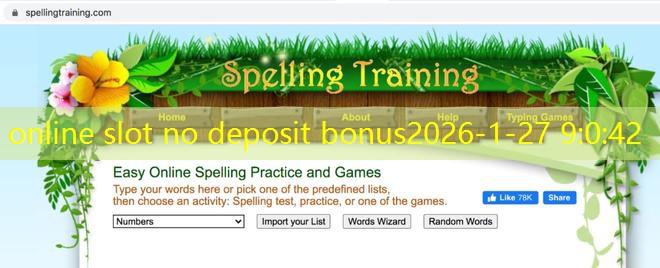 online slot no deposit bonus