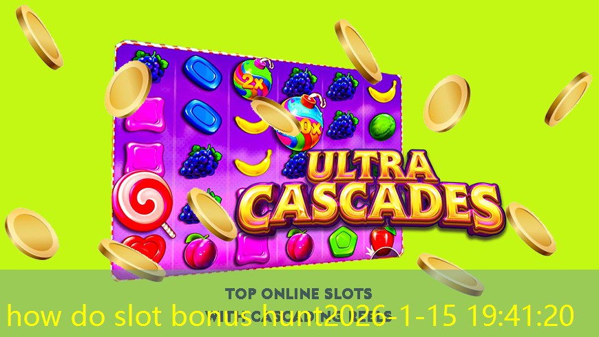 how do slot bonus hunt